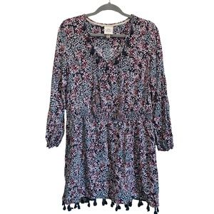 Knox Rose plus size Floral Bohemian summer dress